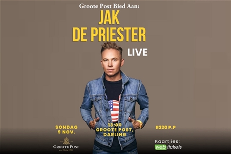 Jak de Priester Live at Groote Post